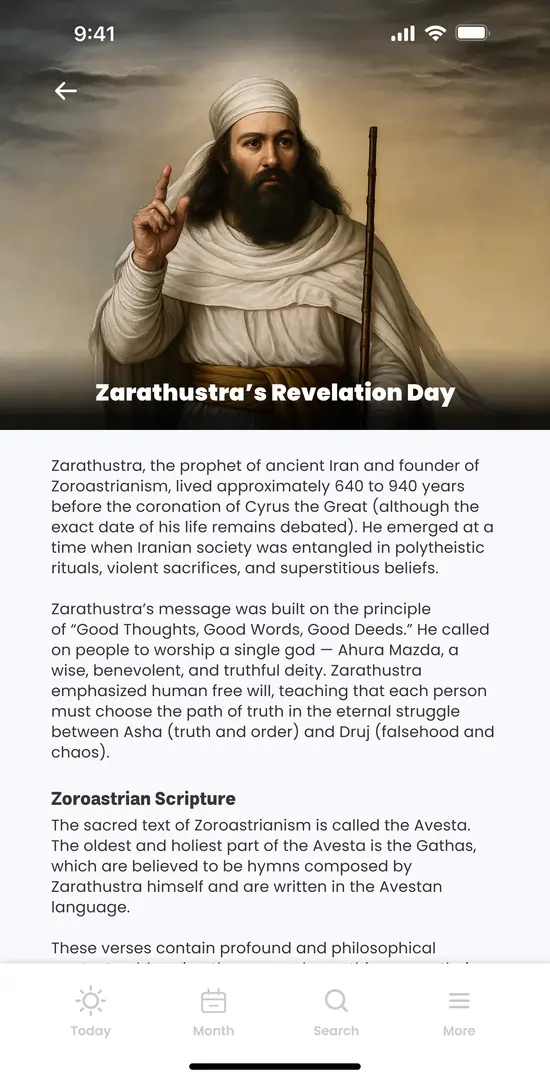 Explanations of historical events and occasions