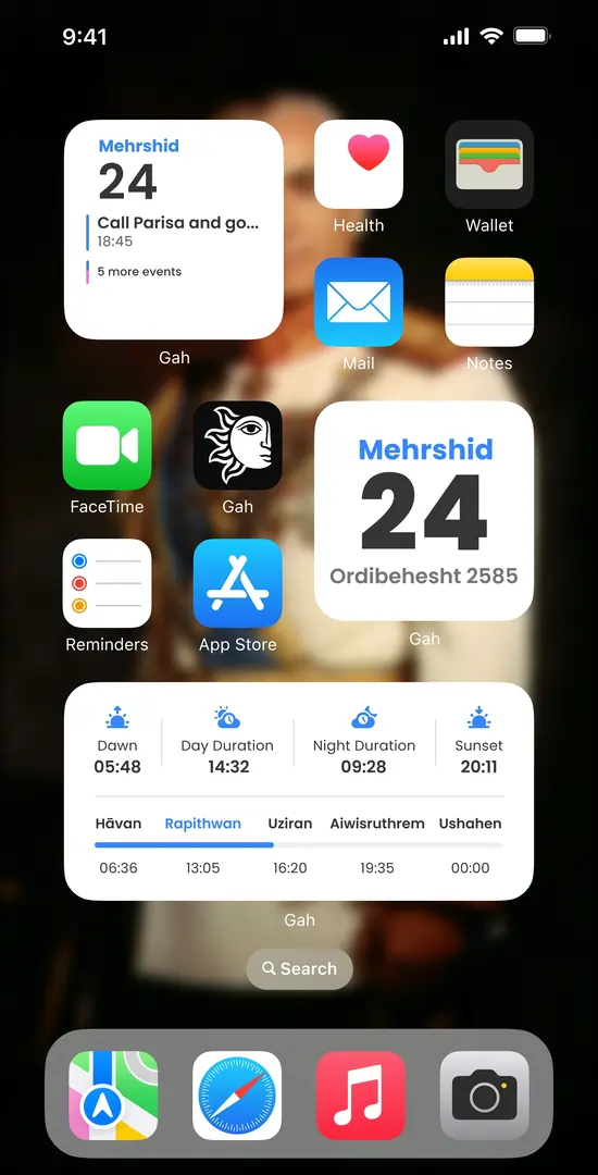 Lock screen and home screen widgets